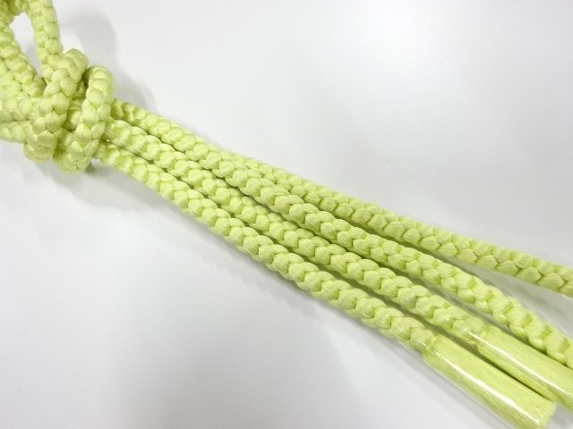 JAPANESE KIMONO / UNUSED HAND-TIED OBIJIME